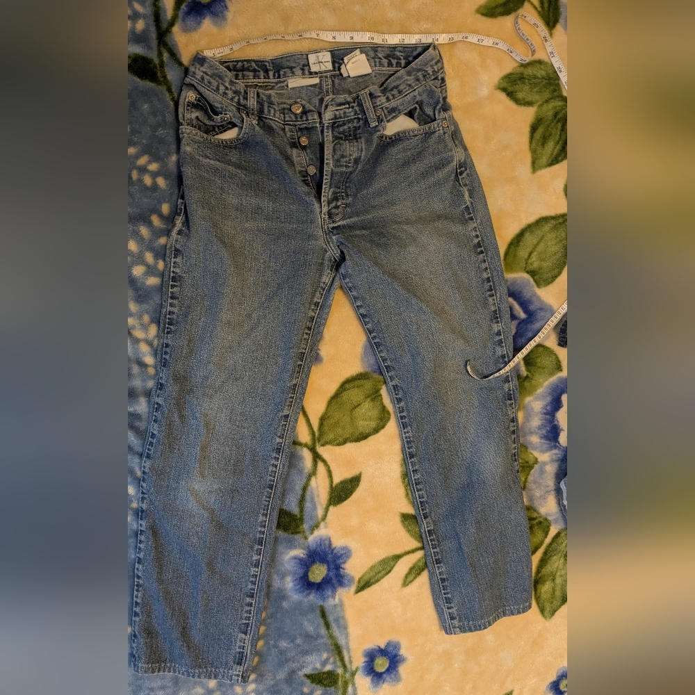 Calvin Klein Size 27 Jeans Boyfriend Jean - Picture 8 of 13